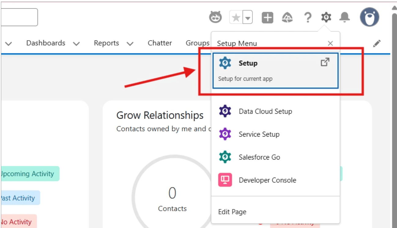 Enable Agentforce using Setup