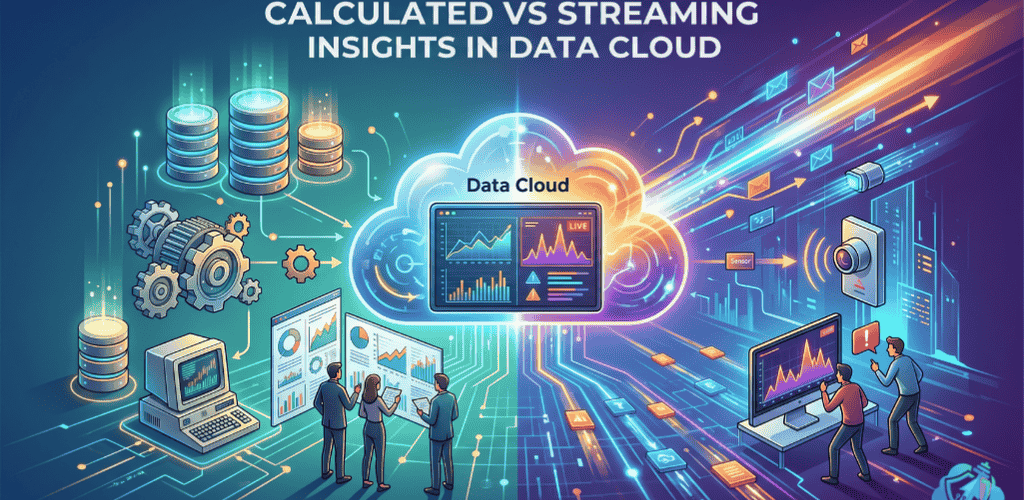 Calculated vs Streaming Insights in Data Cloud