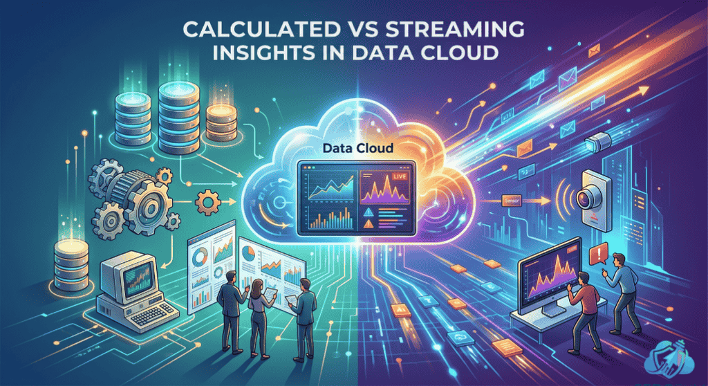 Calculated vs Streaming Insights in Data Cloud